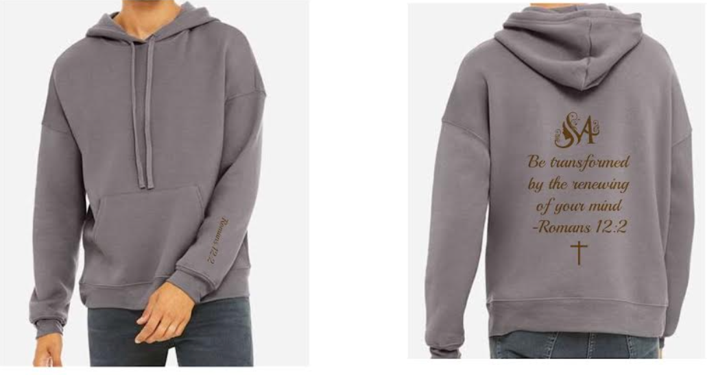 Embroidered Pullover Hoodie